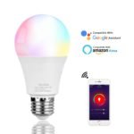 WiFi Dimmable LED Smart Multicolor Bulb E27 - 9W