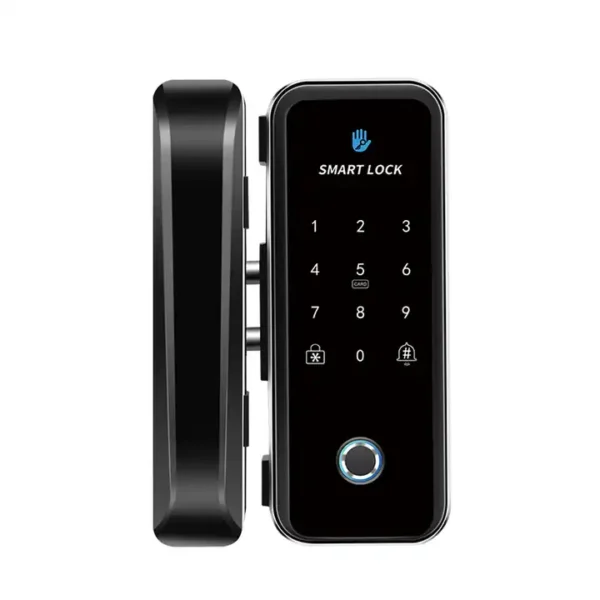 Digital Bluetooth Biometric Glass Door Lock