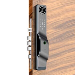 TTlock Automatic Door WiFi Lock - Fingerprint, Facial Recognition, Camera