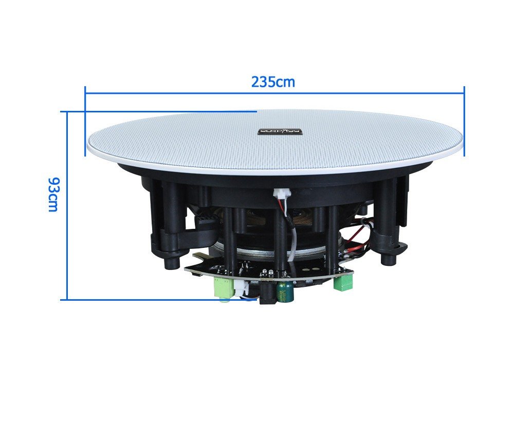 Bluetooth 6.5" Ceiling 40W Speaker with Built-in Digital Amplifier 3x40W - Image 3